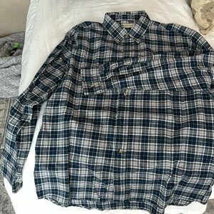 Men’s plaid shirt